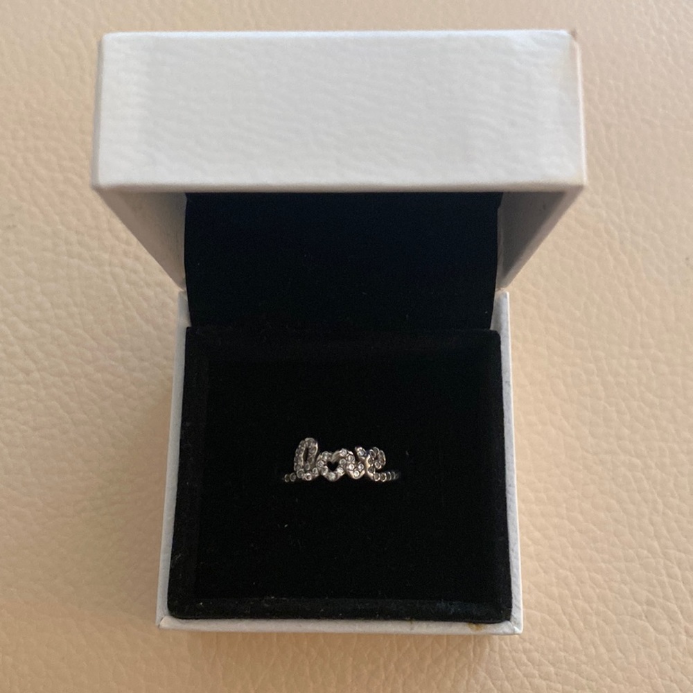 Pandora silver ring